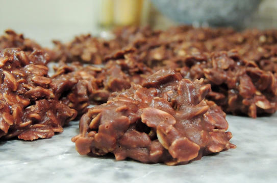 Chocolate No-Bake Cookies