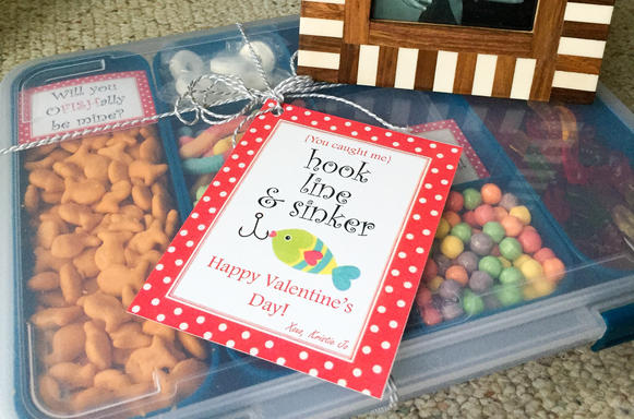 Hooked On You – Candy Tackle Box Gift For Him - The Craft Chaser