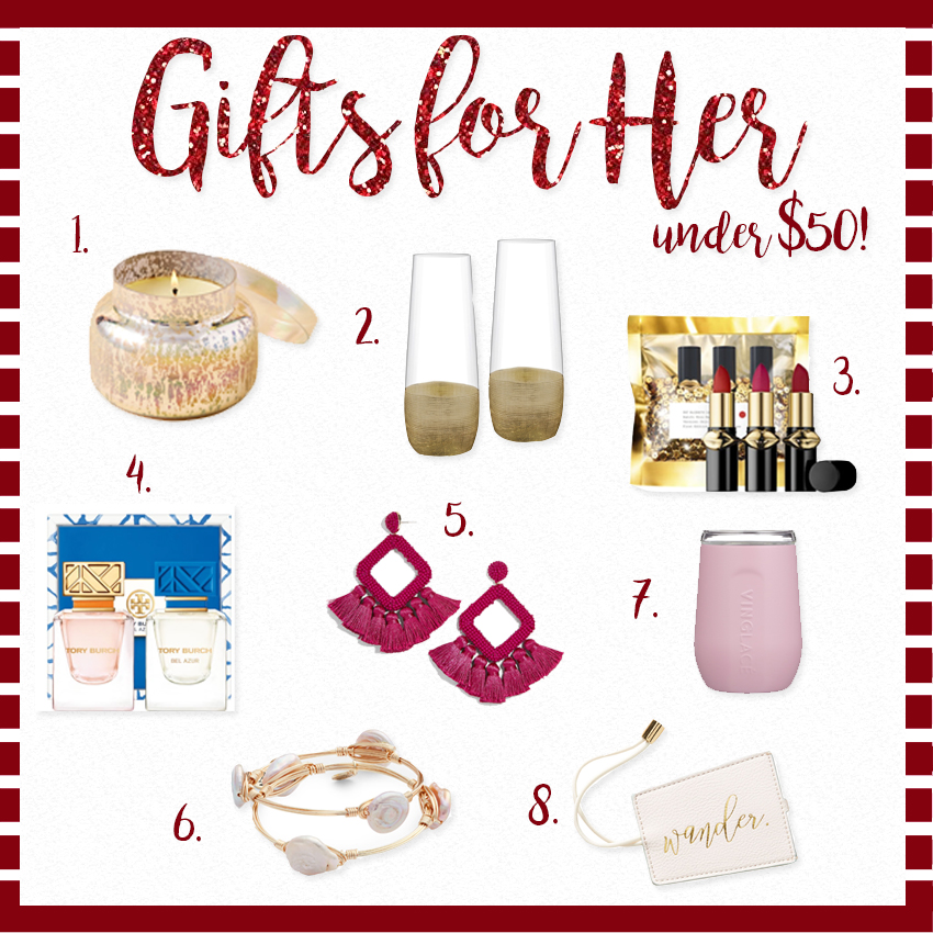 Last Minute Gift Ideas for Her - Under $50 - Kristie in Carolina